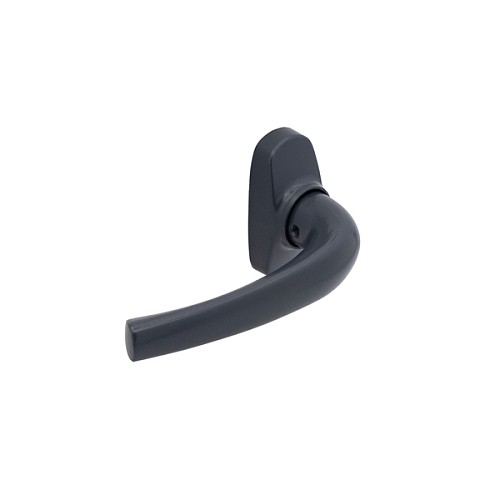 Ручки на розеті OZEN AA-258 з накладками AGR антрацит - Фото №3