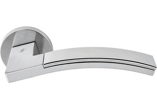 Ручки на розеті COLOMBO Trama LC71 (FF19BZG-FF13) матовий хром/хром - Фото №2