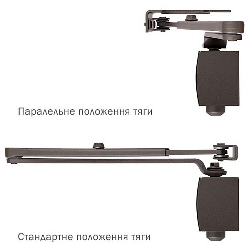 Доводчик RYOBI D-1200P (U) BC UNIV до 80кг Бронза Металлик - Фото №4