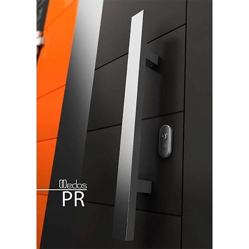 Ручки скоби MEDOS PR 1000/800.90 (комплект) труба 40*20 нержавіюча сталь - Фото №2