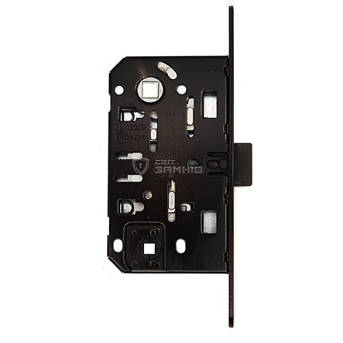 Механізм замка AGB Mediana Evolution WC (BS50*96мм) чорний - Фото №2