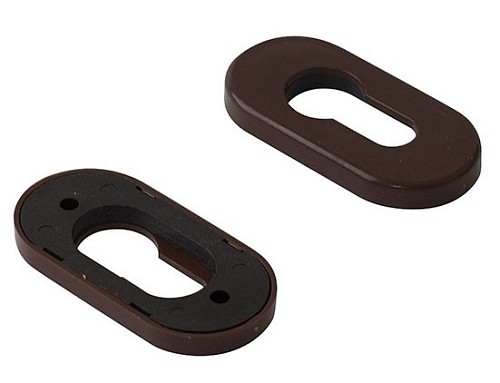 Накладка PZ пластиковая коричневая (комплект)