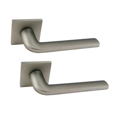 Ручки на розеті FORME Milly 133Q/Slim N16 нікель перламутровий - Фото №1