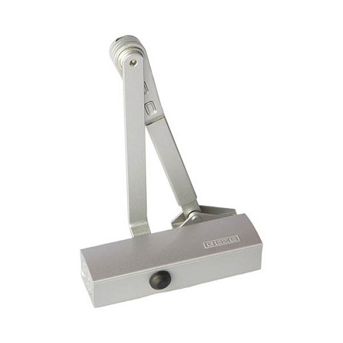 Дотягувач GEZE TS 2000 VBC STD HO з фіксацією до 100кг Срібний - Фото №1