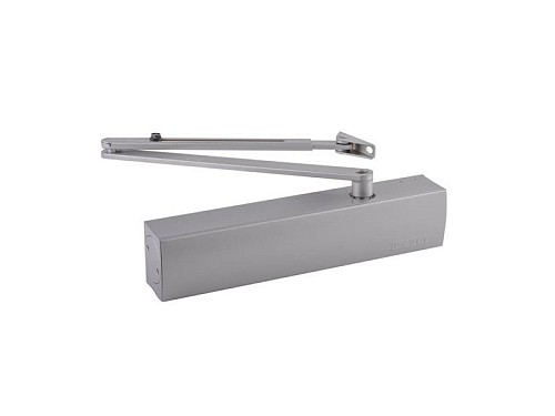 Дотягувач GEZE TS 4000 STD HO з фіксацією до 120кг Срібний - Фото №2