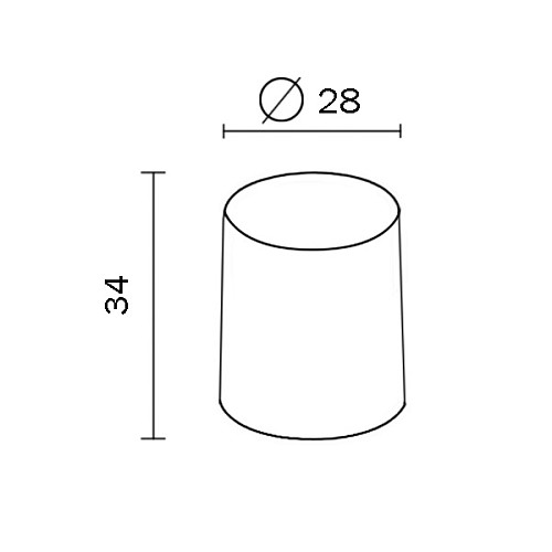 Стопор дверной напольный MVM M-3530 dark brown темно коричневый - Фото №2