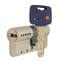 Цилиндр MUL-T-LOCK MTL800/MT5 + MOD 85 (40*45) (модульный) никель сатин