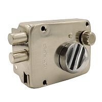 Замок накладний APECS 0096 C-S (BS60мм) 5 ключів