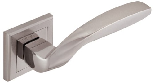 Ручки на розетте MVM Z-1325 (T7-E8) BN/SBN черный никель/матовый черный никель - Фото №2