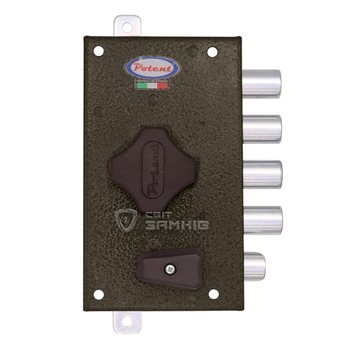 Замок накладной POTENT 1730 (BS45мм) левый 3 ключа - Фото №2