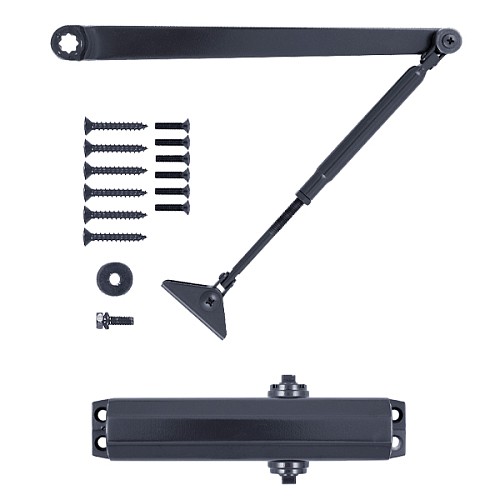 Доводчик RYOBI D-1504 STD до 80кг FIRE Серый Антрацит - Фото №7