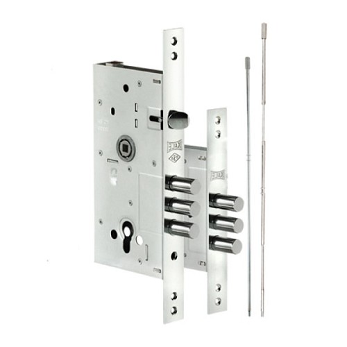 Механізм замка  KALE 252 RYM (BS60*85мм) хром - Фото №1