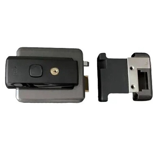 Электромеханический замок ISEO 51N115 накладной (BS50/60/70/80мм) открывание наружу - Фото №4