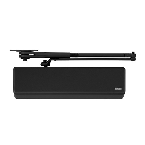 	 Доводчик RYOBI DS-4550P BC/DA PRL с фиксацией до 200кг Черный - Фото №11