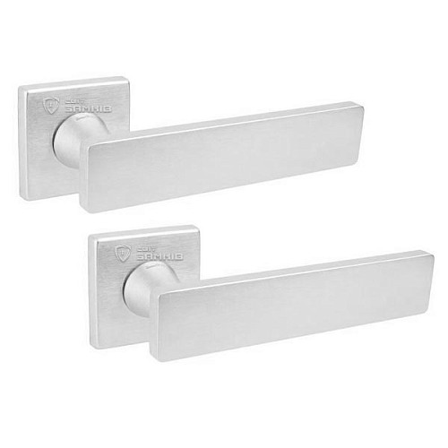 Ручки на розетте DND by MARTINELLI Holly ZCS матовый хром - Фото №1