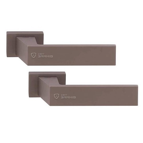 Ручки на розетте TUPAI Novinka 3033RE (3045-1999) титан - Фото №1