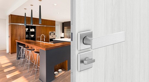 Ручки на розетте DND by MARTINELLI Holly ZCS матовый хром - Фото №5