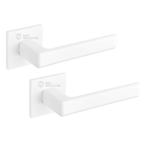 Ручки на розетте TUPAI 3095Q 5S (4040-4049) белый - Фото №1