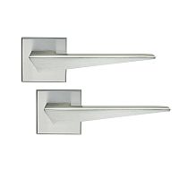 Ручки на розеті ILAVIO 2376 (1053-1102) хром матовий