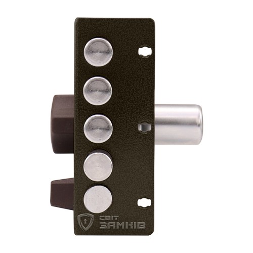 Замок накладний POTENT 435 (BS60мм) правий 3 ключа - Фото №4