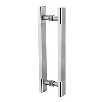 Ручка скоба PROFIT Bergama 1500/1200.90 (комплект) труба 40*20 нержавіюча сталь глянцева