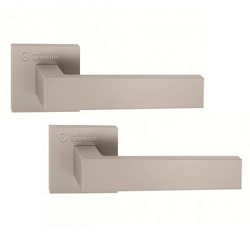 Ручки на розетте ORO/ORO Quattro (15E) MSN матовый никель