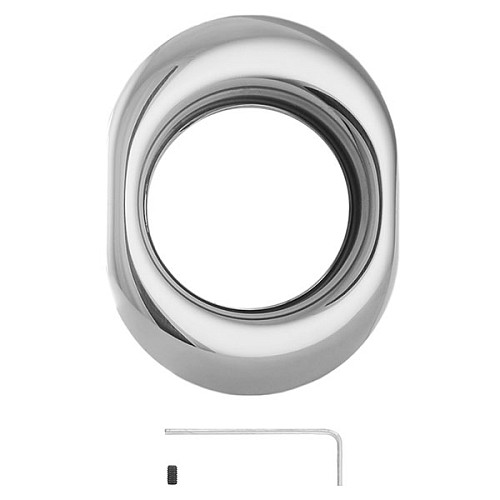 Декоративна накладка DISEC A1559 зовнішня хром полірований - Фото №3