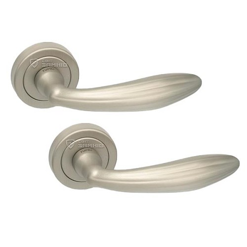 Ручки на розеті TUPAI Sofia 1917 (806-1966) нікель матовий - Фото №1