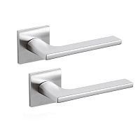 Ручки на розетте OLIVARI Lotus Q CO хром матовый