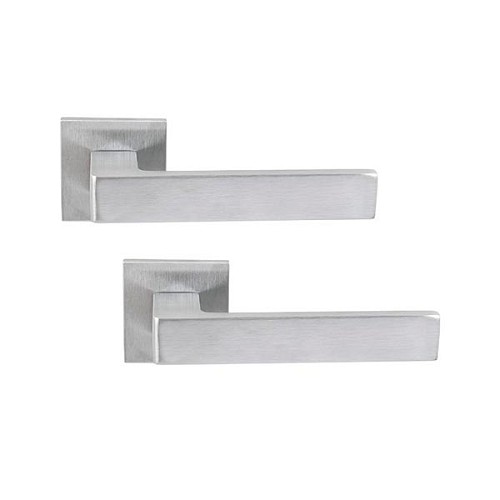 Ручки на розеті FIMET Ice 168 (213) F05 матовий хром - Фото №1