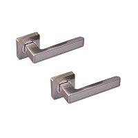 Ручки на розеті GAVROCHE Lanthanum AL-A1 SN/CP нікель/хром