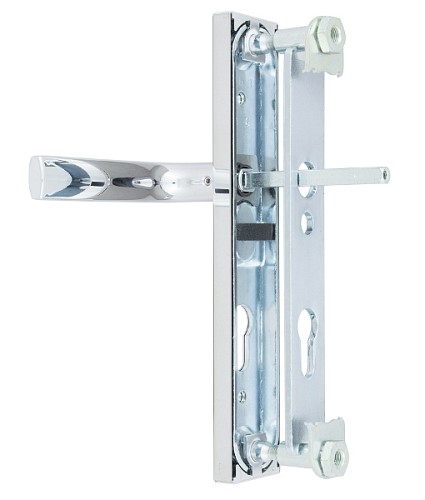 Ручки на планці ROSTEX 807 R 85мм (38-55мм) хром полірований - Фото №2