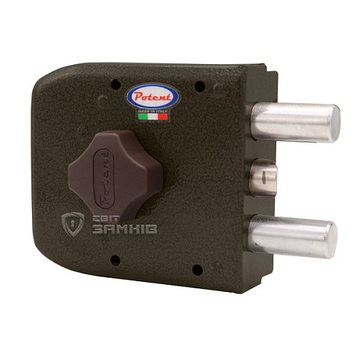 Замок накладной POTENT 320 (BS60мм) правый 3 ключа - Фото №1