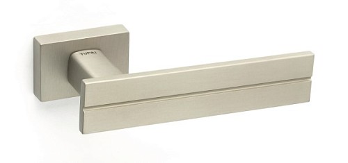 Ручки на розеті TUPAI Lina 1 2736 RT (3045-1999) нікель матовий - Фото №2