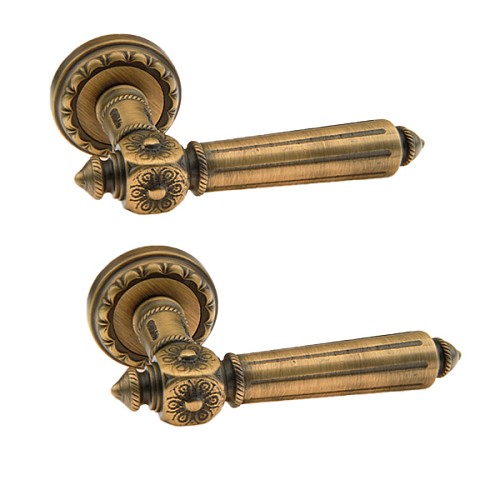 Ручки на розеті FADEX Nike 231D B02 бронза матова - Фото №1