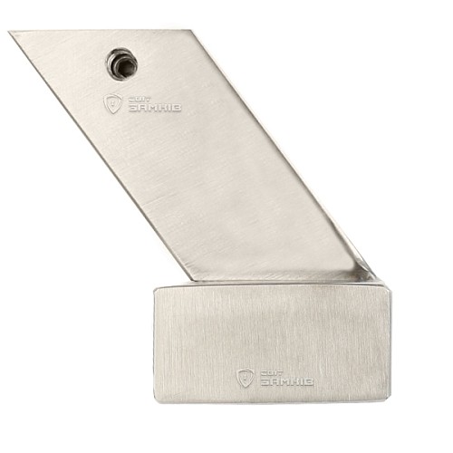 Ручка скоба ABELIX Vegas L:1400mm X:1200-45° 40*20mm SS нерж. сталь (половинка) - Фото №7