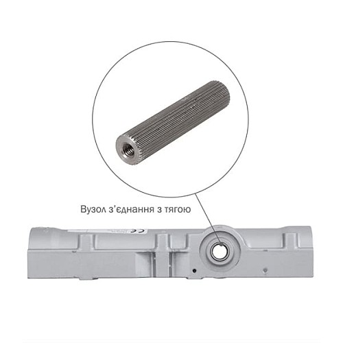 Дотягувач ABLOY DC335 RP BC EN3-5 без тяги до 100кг FIRE Сірий - Фото №6