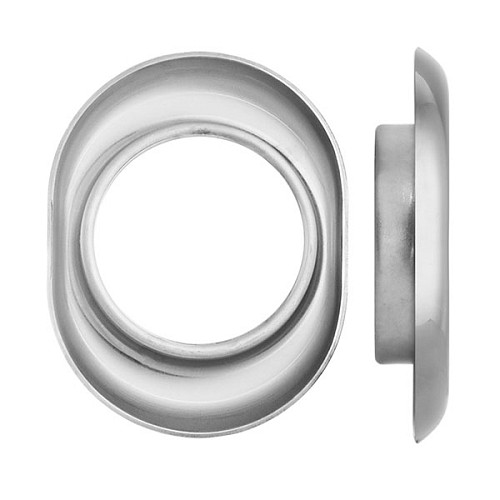 Декоративна накладка DISEC A1559 зовнішня хром полірований - Фото №2