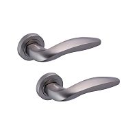 Ручки на розеті GAVROCHE Argentum Ag-Z2 MBN графіт