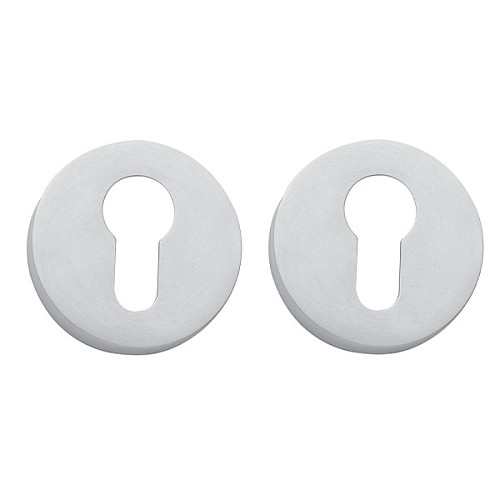 Накладки на серцевину ILAVIO 1112 хром матовий