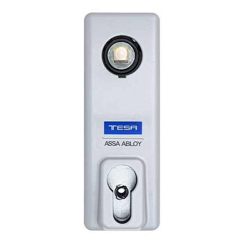 Ручка антипаника на планке TESA Modular Vector 72 мм серая с цилиндром - Фото №4