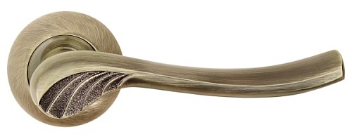 Ручки на розетте MVM/Linde A-2013 (T3-E9) AB  старая бронза - Фото №3