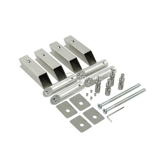 Ручки скоби ABARO Sydney 45° L:1800 X:1300 W:40*20mm SS нерж. сталь (комплект) - Фото №9