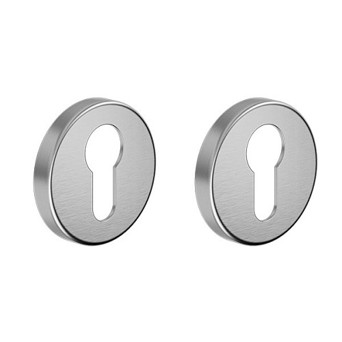 Накладки на серцевину DND by MARTINELLI Short PCS матовий хром - Фото №1