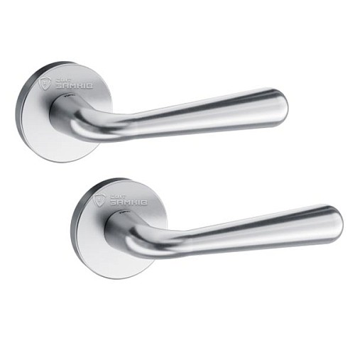 Ручки на розеті TUPAI 5S 293 (4041-4046) хром матовий - Фото №1