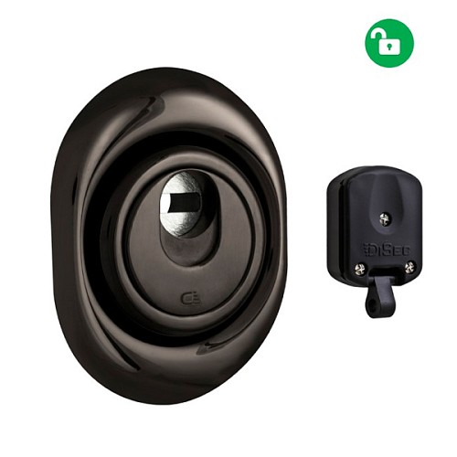 Протектор магнитный DISEC 3G2FM 25мм черный хром - Фото №1