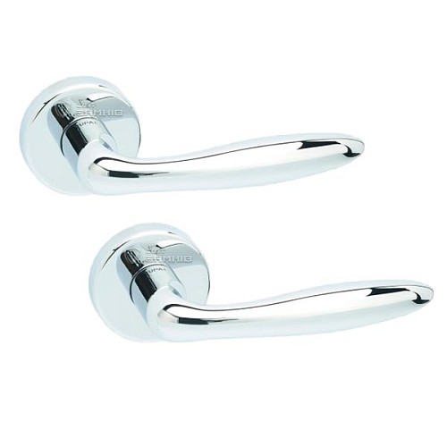 Ручки на розетте TUPAI Lorena 1908 (806-1966) хром полированный - Фото №1