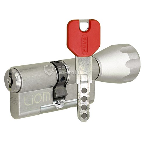 Циліндр EVVA MCS 82T (41*41T) нікель сатин - Фото №1