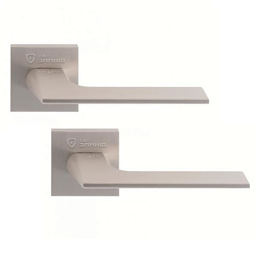 Ручки на розеті ORO/ORO Unica (15E) MSN матовий нікель