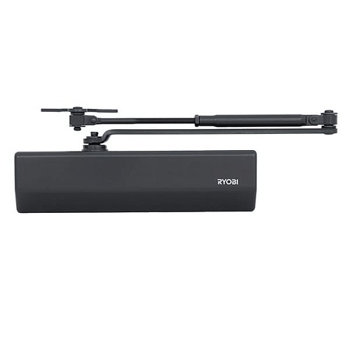 Доводчик RYOBI D-2055V BC UNIV до 100кг FIRE Серый Антрацит - Фото №2